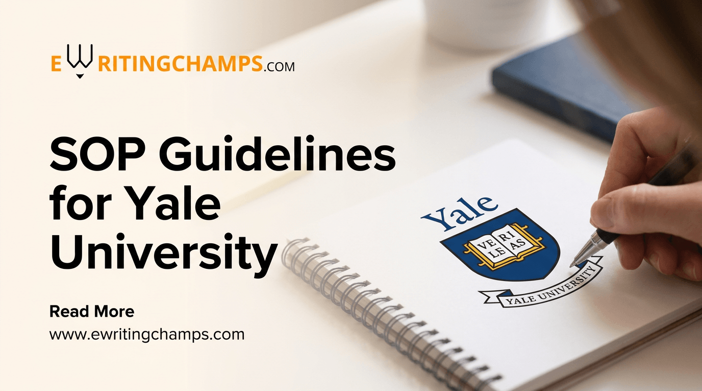 SOP Guidelines for Yale University